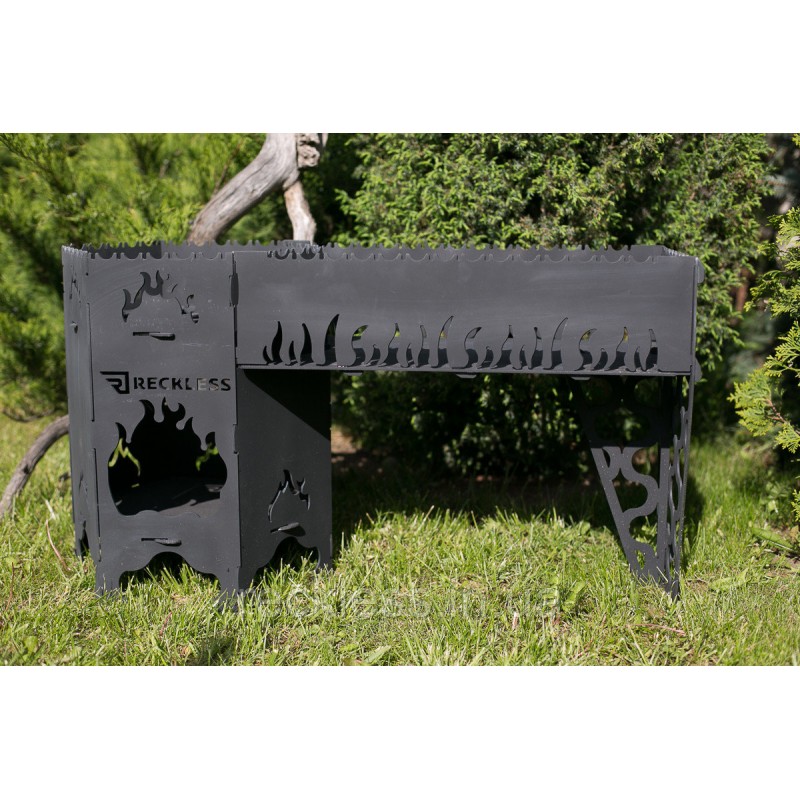 Komplex Ofen + Grill/Mangal, Feuerschale,3мм Stärk