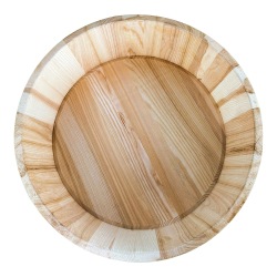 Hangiri 40 cm aus Eschenholz für Sushi-Reis | Lyrin24
