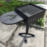 Kompakter Mangal 3 mm mit Grillrost & 8 Spießen | Lyrin24