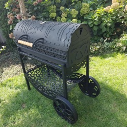 Mangal BBQ Forest Light 4 mm mit Deckel & Thermometer | Lyrin24