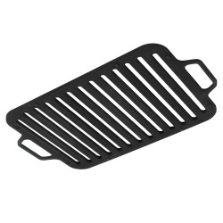 Gusseisen Grillrost 36×26 cm | 7 mm massiv | Lyrin24