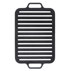 Gusseisen Grillrost 36×26 cm | 7 mm massiv | Lyrin24