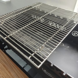 Grillrost Edelstahl 42,5×48 cm für Mangal & Grill | Lyrin24