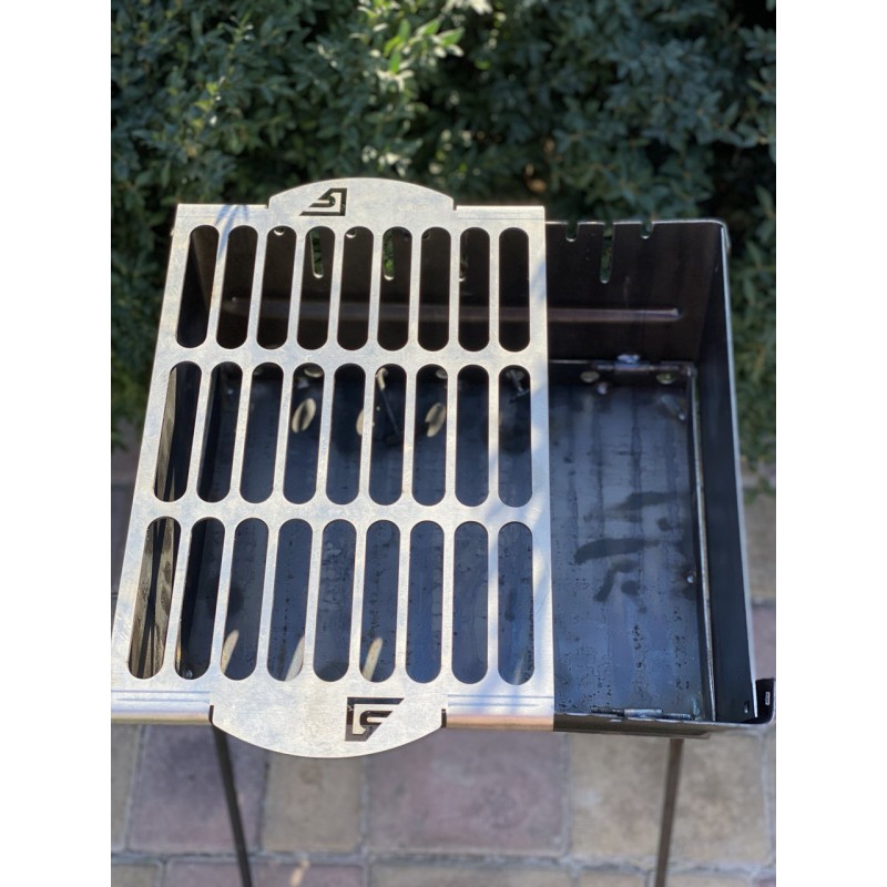 Grillrost Edelstahl 1,5 mm  BBQ Rost für Mangal & Grill ✔ 25×36 cm